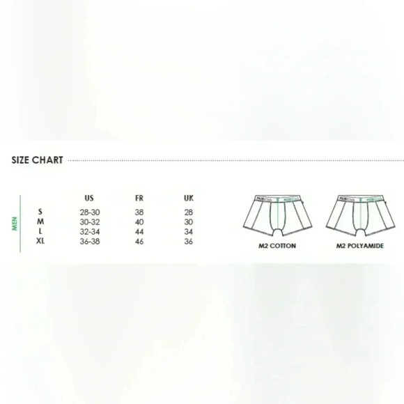 MOSKOVA M2 COTTON BOXER NWT 3 IN INSEAM WHITE STYLE # MCMUW001 XL - Picture 9 of 9